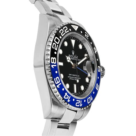 prezzo rolex gmt batman nuovo|Rolex 116710BLNR Review & Guide: The Original Rolex Batman.